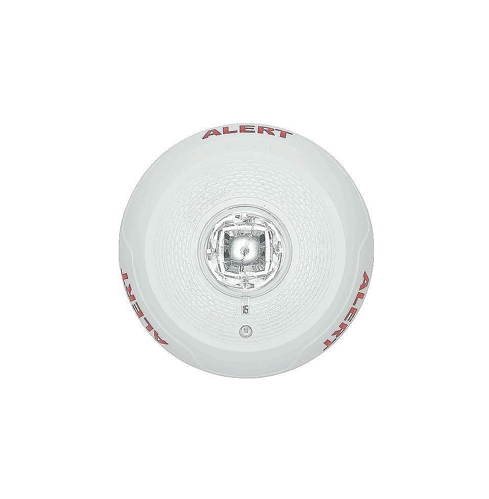 LUZ ESTROBOSCÓPICA LED TECHO BLANCO ALERT LENTE TRANSPARENTE 4X4