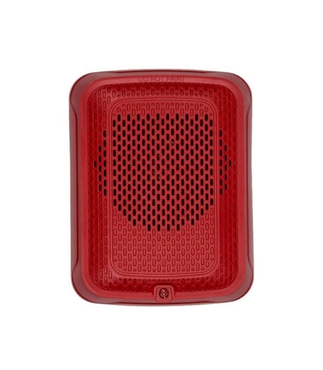 ALTAVOZ DE PARED ROJO EXTERIOR