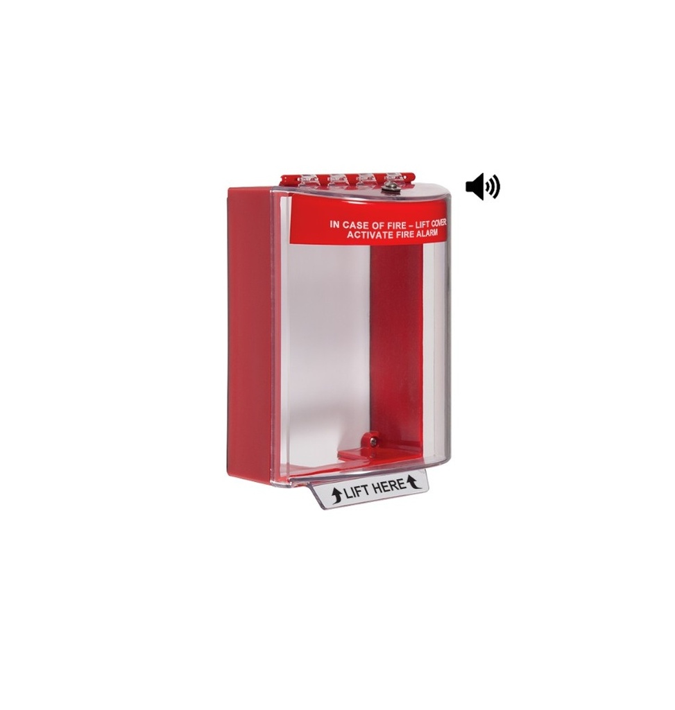 CUBIERTA PROTECTORA UNIVERSAL, SUPERFICIE, CUERNO, ROJO, FUEGO