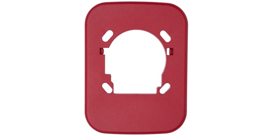 ANILLO DE AJUSTE DE PARED UNIVERSAL, ROJO; 5 POR UNIDAD