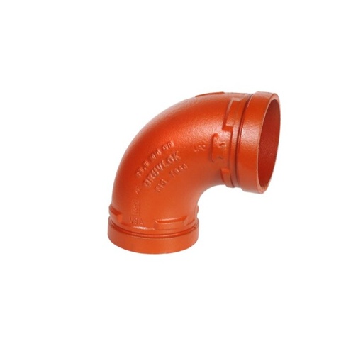 [12590D] CODO 90 DE 1-1/4" BAJA PRESION GRUVLOX