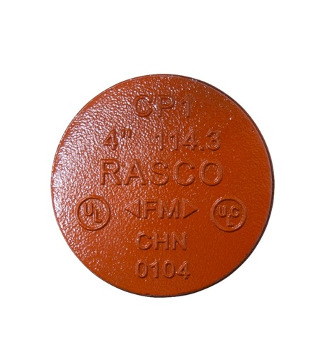 [125CAPR] TAPA PINTADA DE 1-1/4" GRVD