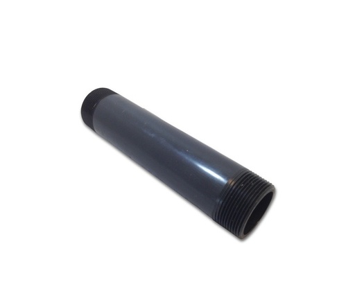 [1415BSN] NIPPLE CERRADO DE 1-1/4" X, 1-1/2 NEGRO