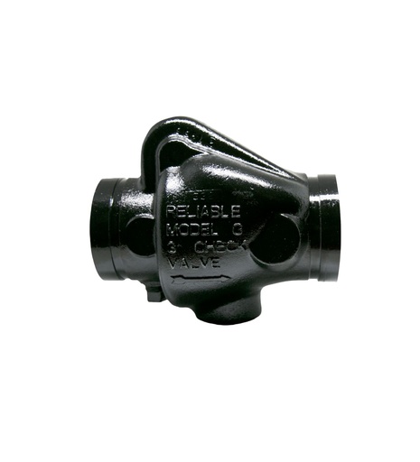 [2CK] VALVULA CHECK CON DRENAJE DE 1/2" RANURADO