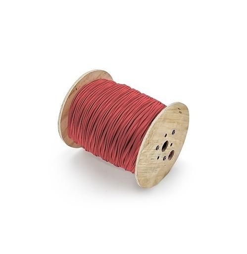 [43121004] CABLE DE ALARMA 16/4 SÓLIDO SIN BLINDAJE 1000  Rojo