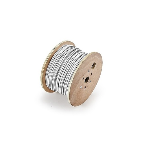 [43131001] CABLE DE ALARMA 14/2 SÓLIDO SIN BLINDAJE 1000 Blanco