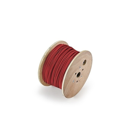 [44321004] CABLE DE ALARMA 16/2 SOLIDO SIN BLINDAJE 1000 Rojo