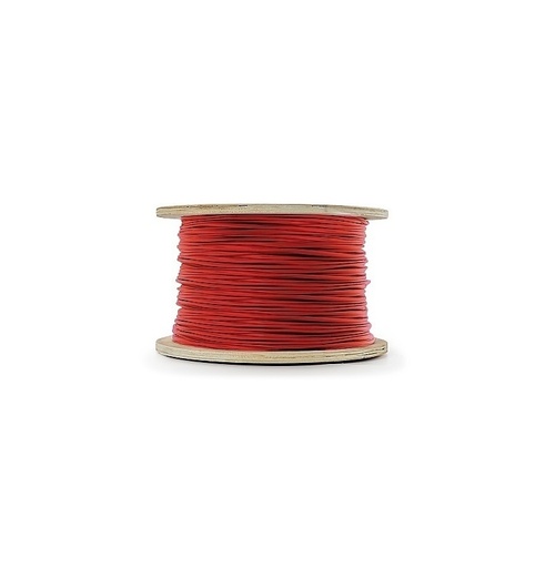 [46031004] CABLE DE ALARMA 18/4 SÓLIDO SIN BLINDAJE 1000 ROJO