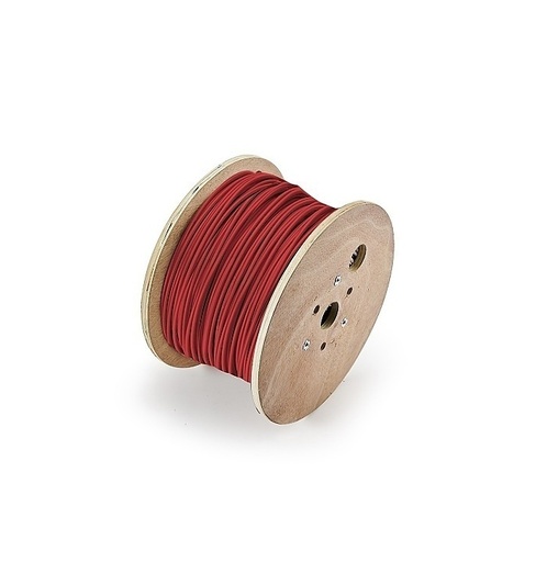 [46061004] CABLE DE ALARMA 16/2 SÓLIDO SIN BLINDAJE 1000 ROJO