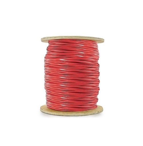 [46071004] CABLE 16/4 SOLID SÓLIDO SIN BLINDAJE 1000 ROJO