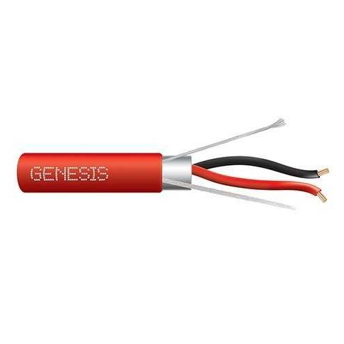 [46121004] CABLE DE ALARMA 14/2 SÓLIDO SIN BLINDAJE 1000 ROJO