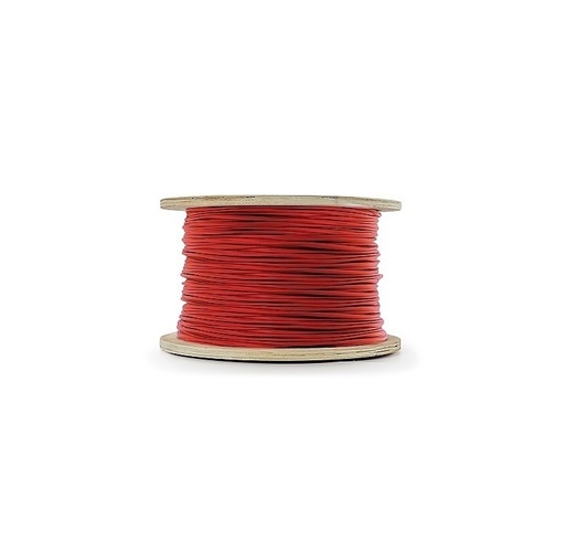 [46141004] CABLE DE ALARMA 18/2 SÓLIDO SIN BLINDAJE 1000 ROJO