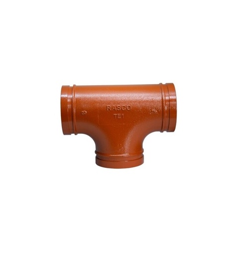 [4TEERG] TEE DE 4" GRVD, GALV