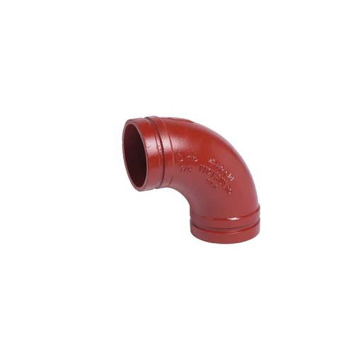 [690RG] CODO RANURADO DE 6" 90º GALVANIZADO