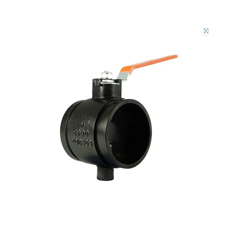 [8100LG4] VALVULA GRVD CON INTERRUPTOR DE 4" BFV, 300PSI, 