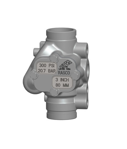 [8AGG] VALVULA DE RETENCIÓN DE ALARMA E3 RANURADA DE 8"