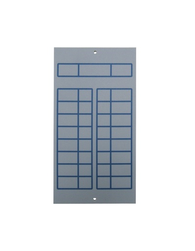 [ABM-1] PLACA EN BLANCO DEL ANUNCIADOR ACM-32A / ACM-16AT.