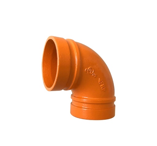 [AL90ESR-300] CODO RANURADO DE 3"