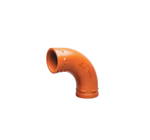 [AL90ESTDR-150] CODO RANURADO 90 DE 1-1/2"