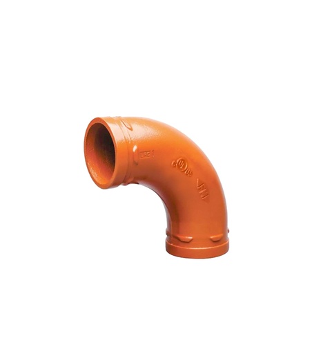 [AL90ESTDR-400] CODO RANURADO DE 4"