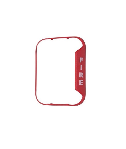 [BZR-F] KIT DE FUEGO BISEL ROJO DE LA PARED; 5 POR UNIDAD