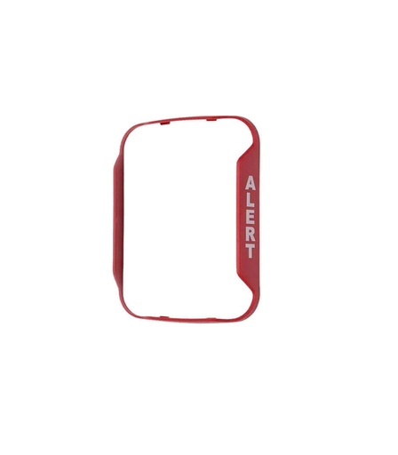 [BZSPR-AL] KIT DE DE ALERTA BISEL ROJO DE PARED ; 5 POR UNIDAD