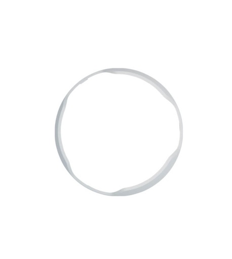 [BZSPWC-P] KIT DE BISEL BLANCO DE TECHO SIMPLE; LISO 5 POR UNIDAD