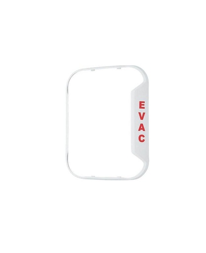[BZW-EV] KIT DE BISEL BLANCO DE PARED EVAC; 5 POR UNIDAD