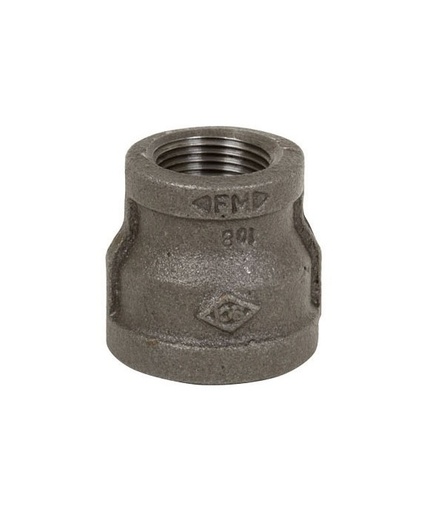 [CI12575RC] ACOPLE DE 1-1/4 X 3/4 150 R  NEGRO