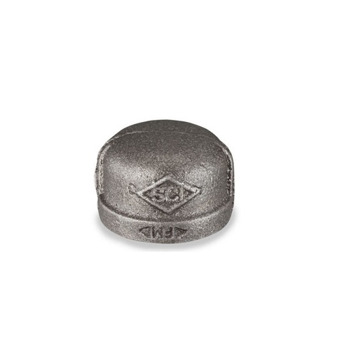 [CI15CAP] TAPA DE 1-1/2" 150 NEGRO