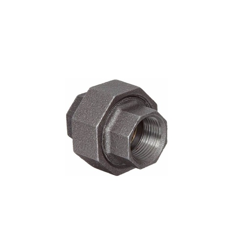 [CI15U] UNION DE 1-1/2" #150 NEGRO