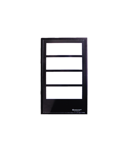 [DR-D4] CONJUNTO DE PUERTA, 4 NIVELES, NEGRO