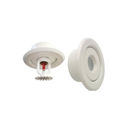 [GF1W] ESCUDO 1/2", 2PC, BLANCO