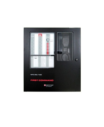 [NFC-50/100E] AMPLIFICADOR PARLANTE DE VOZ SIATEMA DE EVACUCION 50V Y 25V CON MICROFONO