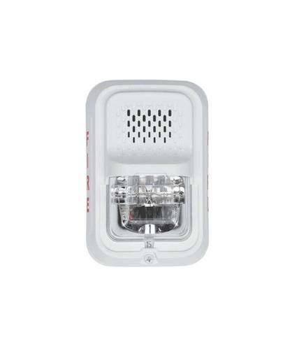 [P2GWL] ALTAVOZ/ LUZ ESTROBOSCÓPICA 2W PARED BLANCA, COMPACTA