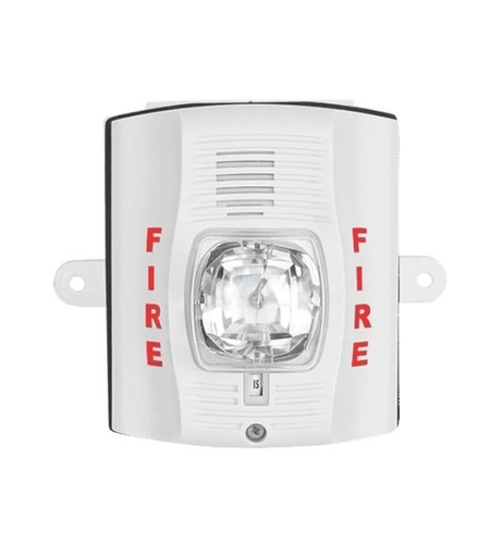 [P2WHK] ALTAVOZ / LUZ ESTROBOSCÓPICA EXTERIOR ALTO , FUEGO, BLANCA
