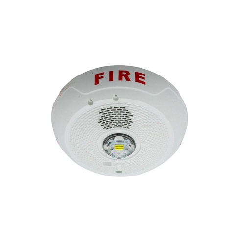 [PC2WLED] ALTAVOZ/ LUZ ESTROBOSCÓPICA LED DE 2W PARA TECHO BLANCO 4X4