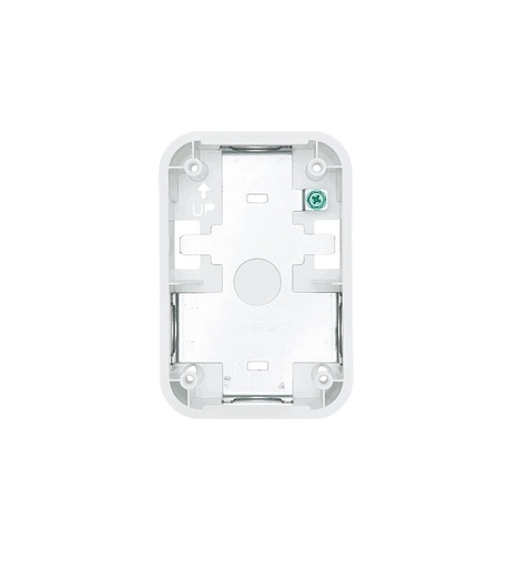 [SBBGWL] CAJA TRASERA DE MONTAJE EN SUPERFICIE DE PARED COMPACTO, BLANCO