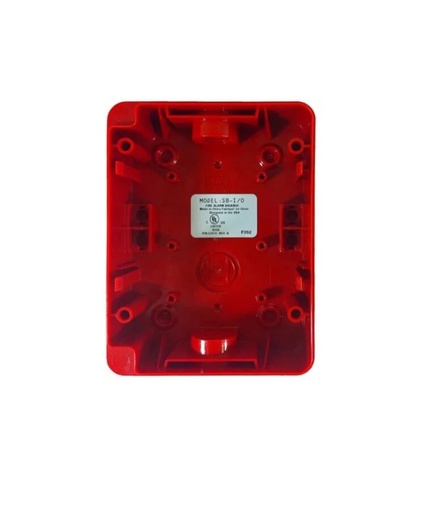 [SB-I-O] BACK-BOX INTERIOR / EXTERIOR PARA LA SERIE NBG-12; EXCEPTO NBG-12LRA