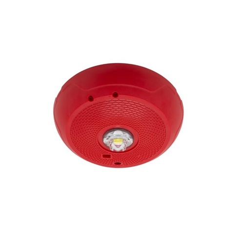 [SCRLED-P] LUZ ESTROBOSCÓPICA LED TECHO ROJO 4X4 LISO