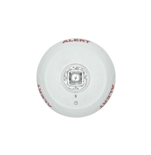 [SCWLED-CLR-ALERT] LUZ ESTROBOSCÓPICA LED TECHO BLANCO  LENTE TRANSPARENTE 4X4
