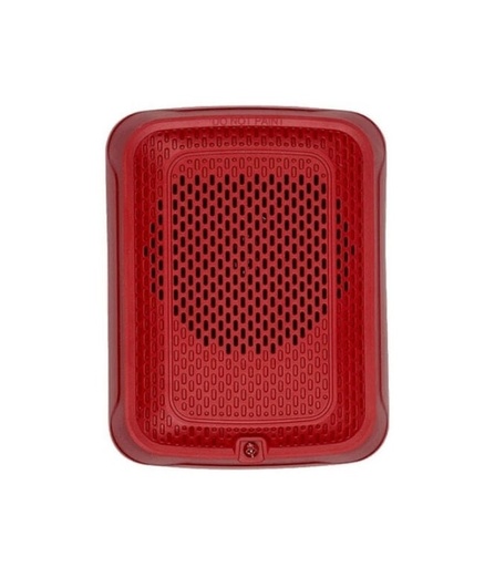 [SPRL] ALTAVOZ DE PARED ROJO EXTERIOR