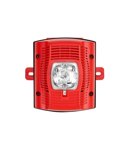 [SPSRK-P] ALTAVOZ LUZ ESTROBOSCÓPICO, PARA EXTERIOR , LLANO,ROJO