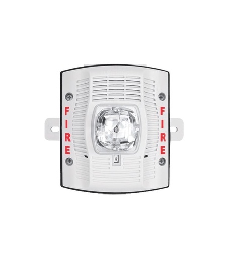 [SPSWK] ALTAVOZ LUZ ESTROBOSCÓPICO , AL AIRE LIBRE, BLANCO, FUEGO 
