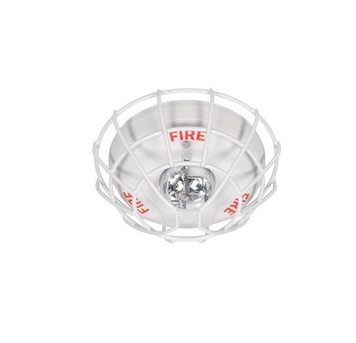 [STI-9711] CUBIERTA PROTECTORA DE ALAMBRE, BLANCO, LUZ ESTROBOSCOPICA MONTAJE DE TECHO 