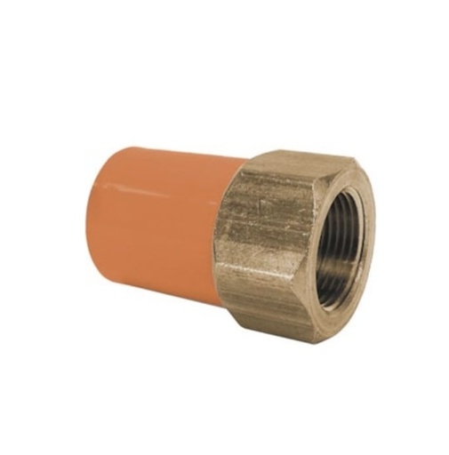 [V5003BI-010] ADAPTADOR HEMBRA CPVC DE 1" SOCXFPT ROSCADO
